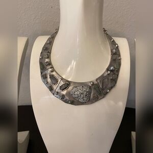 Kendra Scott Mira Collar Necklace in Granite, Fall 2016 Collection, Rare Find!